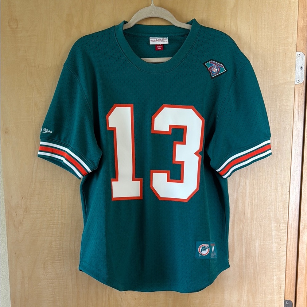 Miami Dolphins Marino Football Jersey with Number 13